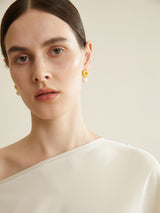 HEIRLOOM HUGGIE PEARL EARRINGS