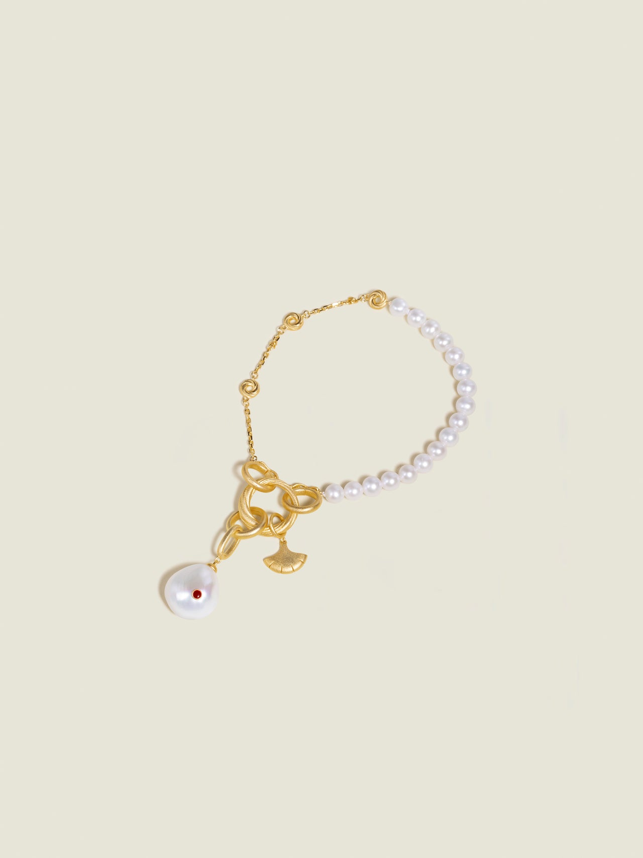 Asymmetrical Pearl Bracelet