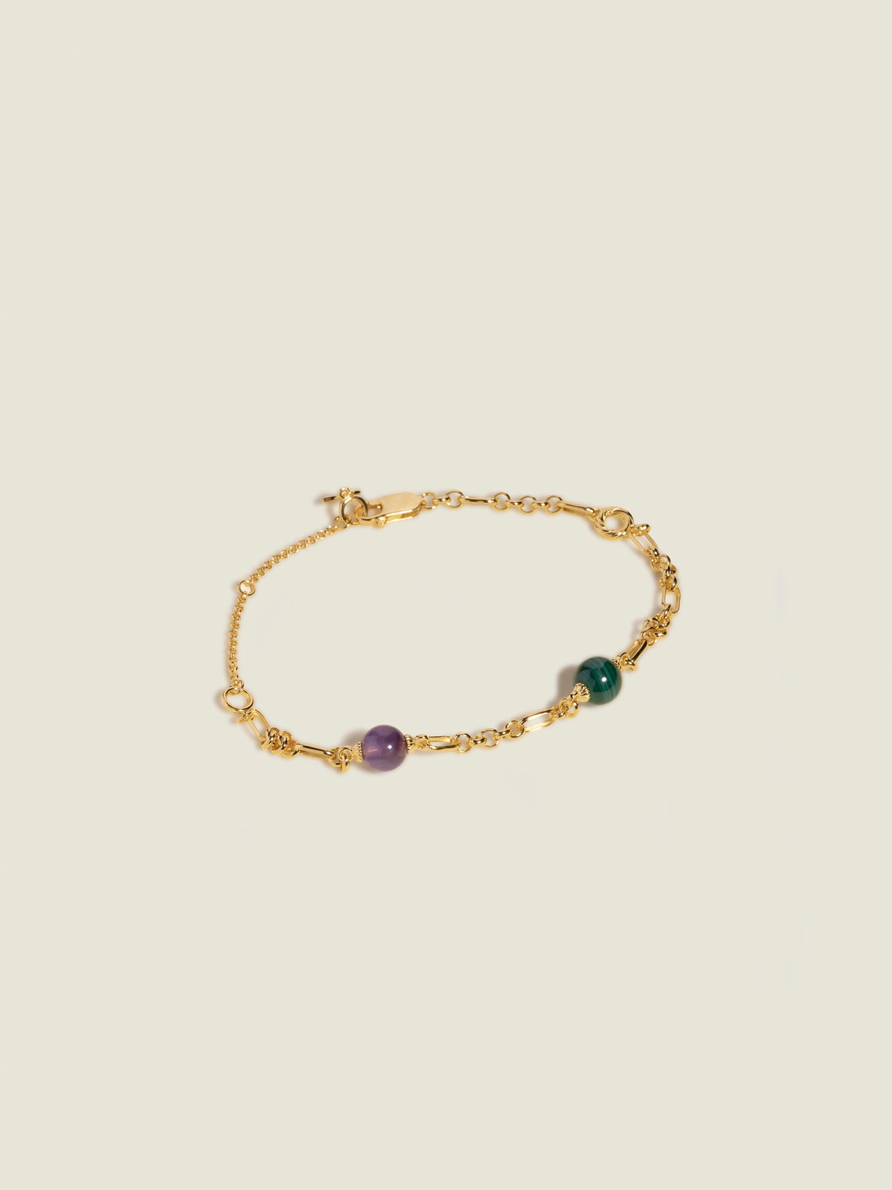 Dual Crystal Long Bracelet