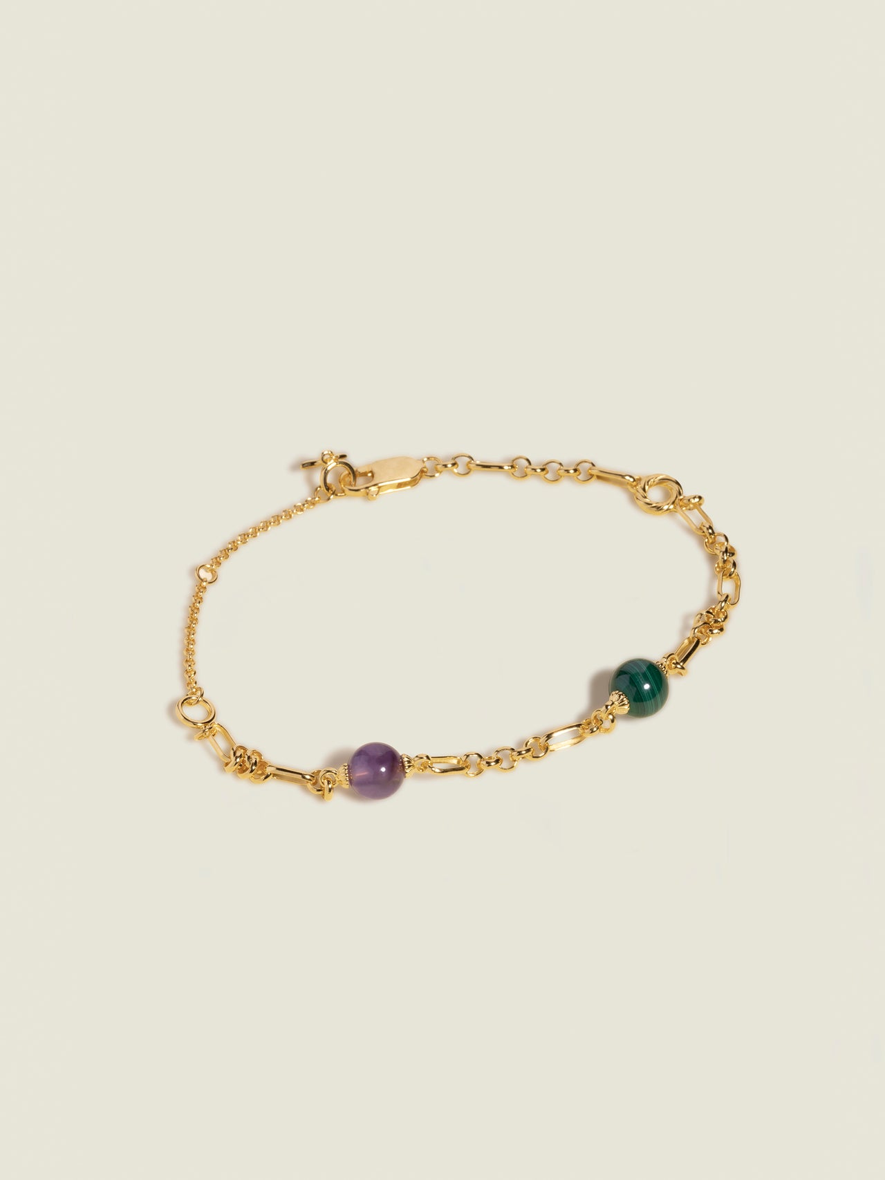 Dual Crystal Long Bracelet