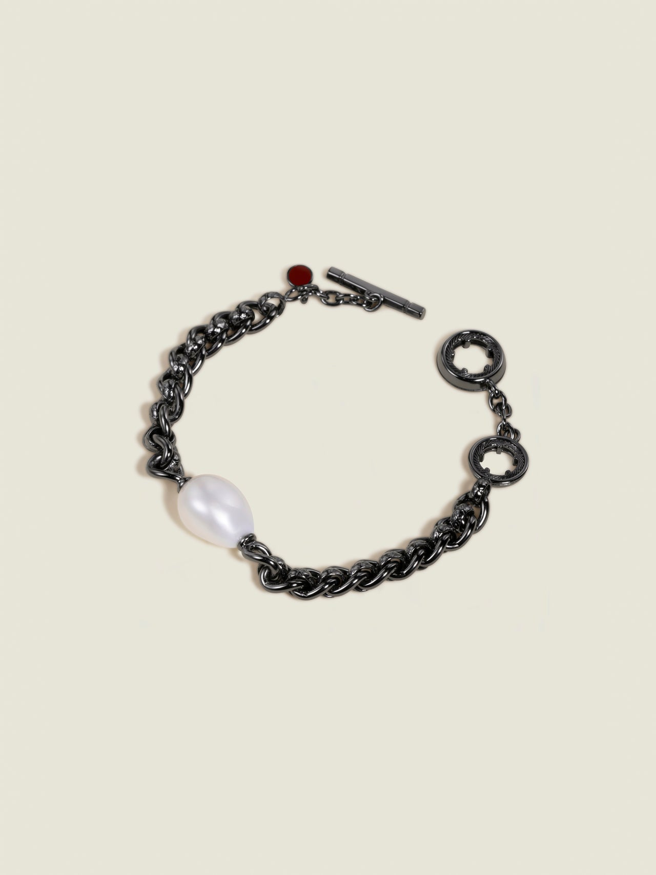 Lunar Elegance Shiratama Pearl Bracelet